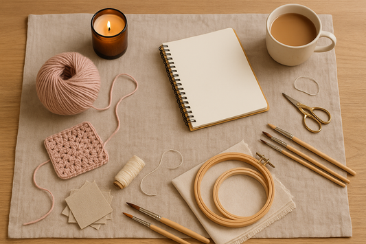 5 razones por las que hacer manualidades es tu mejor momento del día (y cómo empezar sin experiencia)